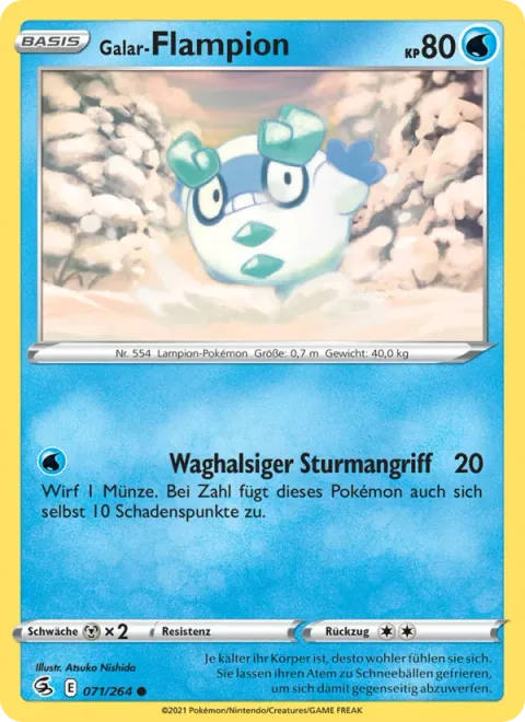 Galarian Darumaka [Reckless Charge]