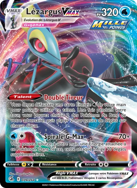 Inteleon VMAX [Double Gunner | G-Max Spiral]
