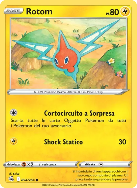 Rotom [Surprise Short | Static Shock]