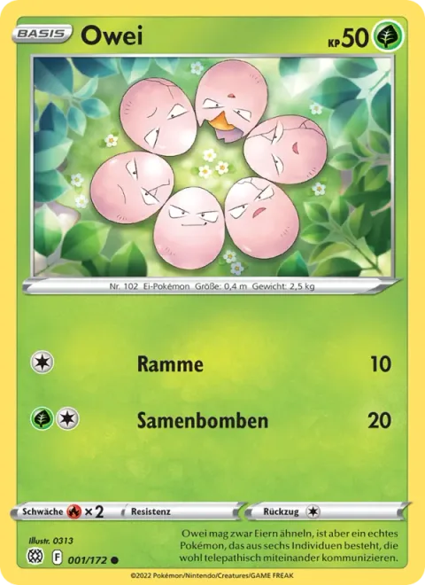 Exeggcute [Ram | Seed Bomb]