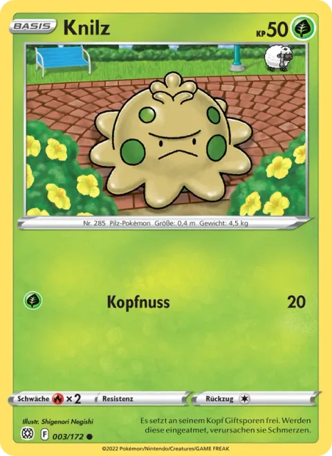 Shroomish [Headbutt]