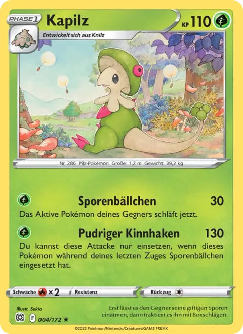Breloom [Spore Ball | Powdery Uppercut]