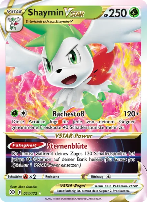 Shaymin VSTAR [Revenge Blast | Star Bloom]