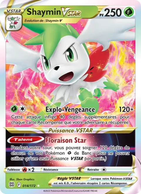 Shaymin VSTAR [Revenge Blast | Star Bloom]
