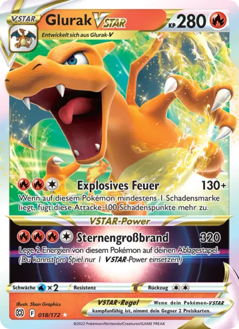 Charizard VSTAR [Explosive Fire | Star Blaze]