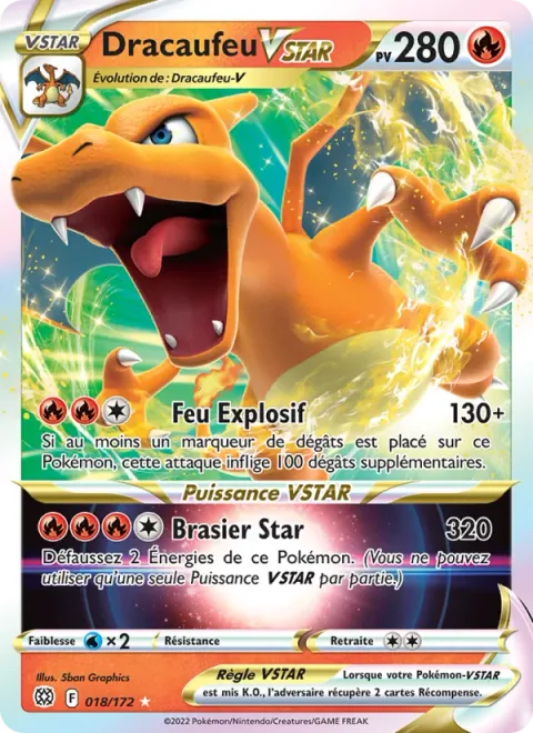 Charizard VSTAR [Explosive Fire | Star Blaze]