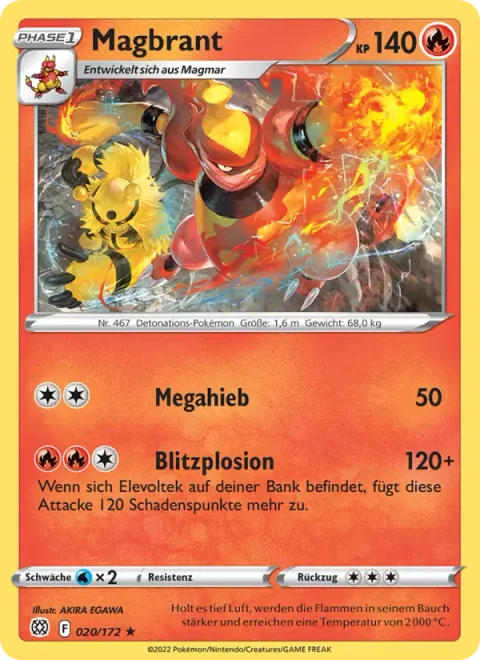 Magmortar [Mega Punch | Boltsplosion]