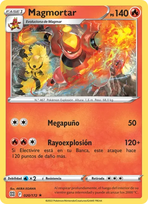 Magmortar [Mega Punch | Boltsplosion]