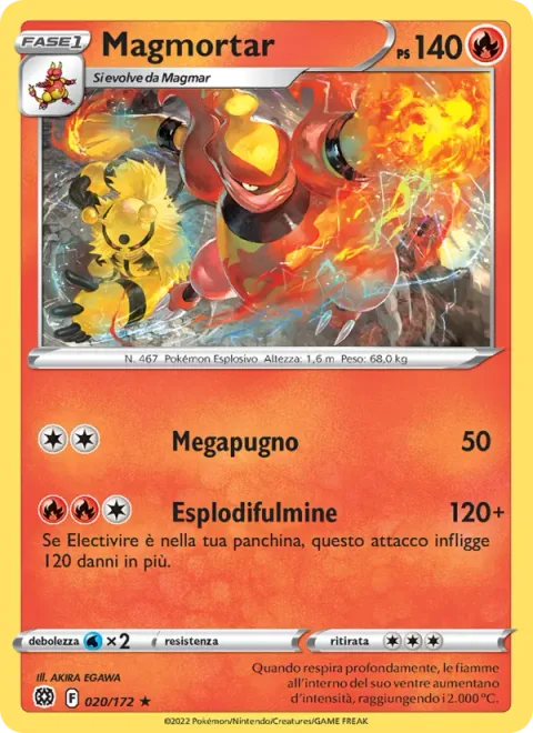 Magmortar [Mega Punch | Boltsplosion]