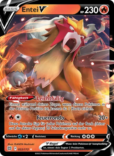 Entei V [Fleet-Footed | Burning Rondo]