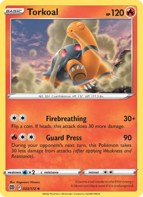 Torkoal [Firebreathing | Guard Press]