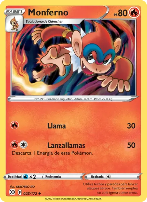 Monferno [Flame | Flamethrower]