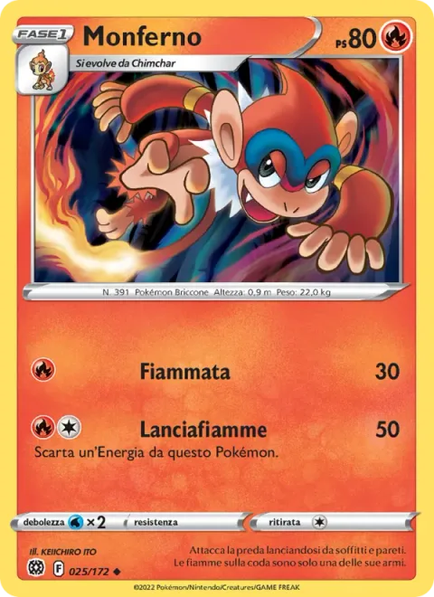 Monferno [Flame | Flamethrower]