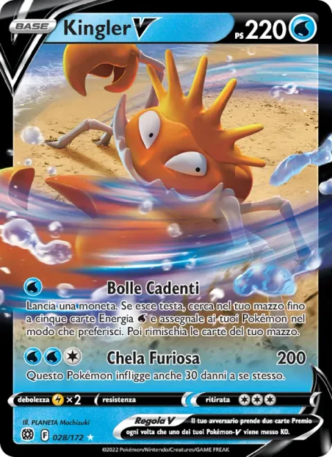 Kingler V [Falling Bubbles | Raging Pincer]