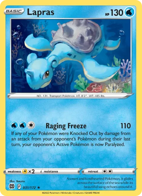Lapras [Raging Freeze]