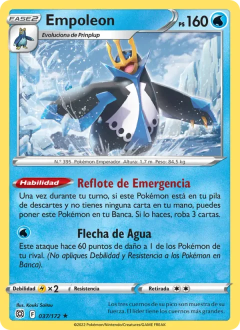 Empoleon [Emergency Surfacing | Water Arrow]