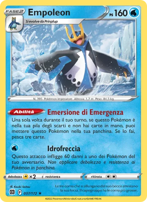 Empoleon [Emergency Surfacing | Water Arrow]