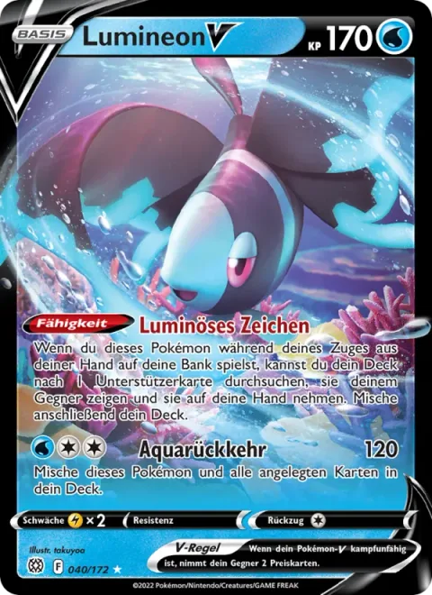 Lumineon V [Luminous Sign | Aqua Return]