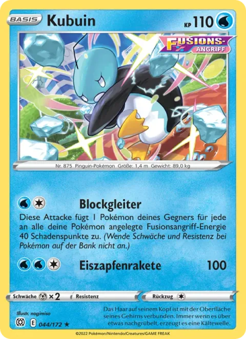 Eiscue [Block Slider | Icicle Missile]