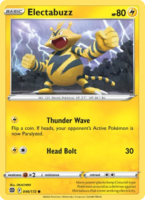 Electabuzz [Thunder Wave | Head Bolt]