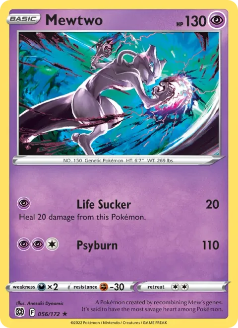 Mewtwo [Life Sucker | Psyburn]