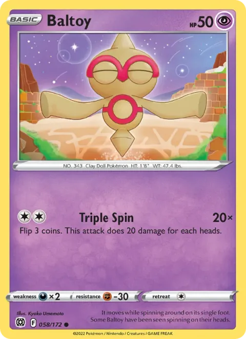 Baltoy [Triple Spin]