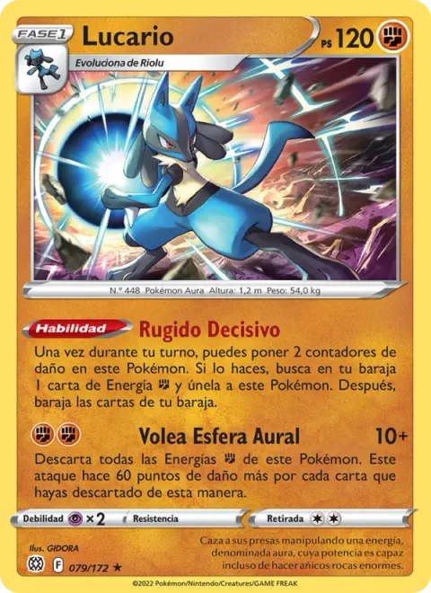 Lucario [Roaring Resolve | Aura Sphere Volley]