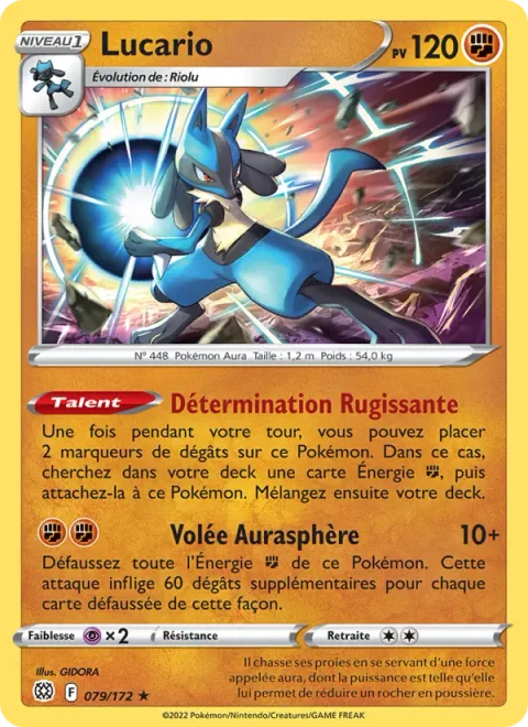 Lucario [Roaring Resolve | Aura Sphere Volley]