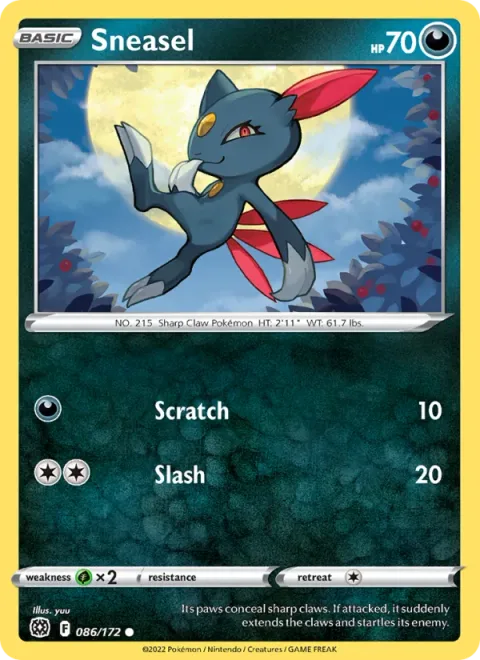 Sneasel [Scratch | Slash]