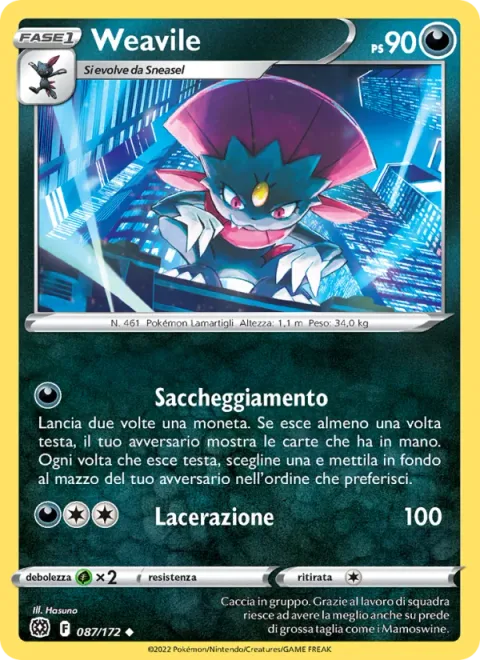 Weavile [Ransack | Slash]