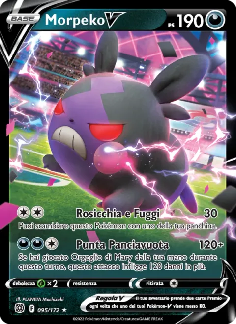 Morpeko V [Gnaw and Run | Hangry Spike]