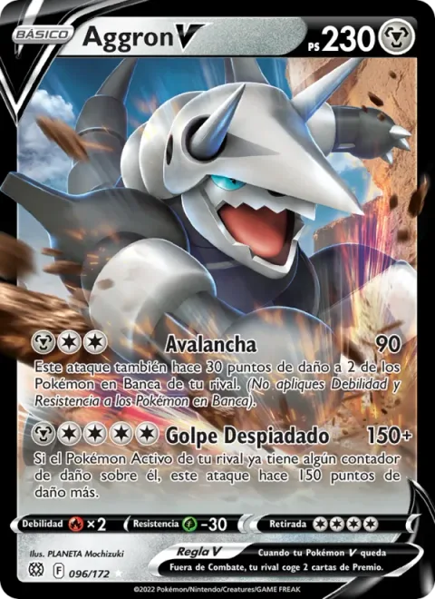 Aggron V [Rock Slide | Merciless Strike]