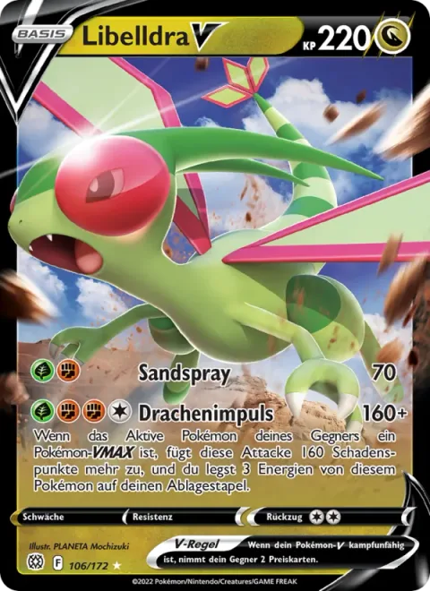 Flygon V [Sand Spray | Draconic Impulse]