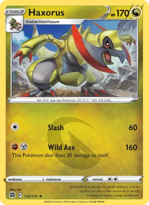 Haxorus [Slash | Wild Axe]