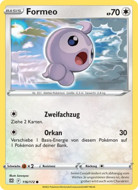 Castform [Double Draw | Hurricane]