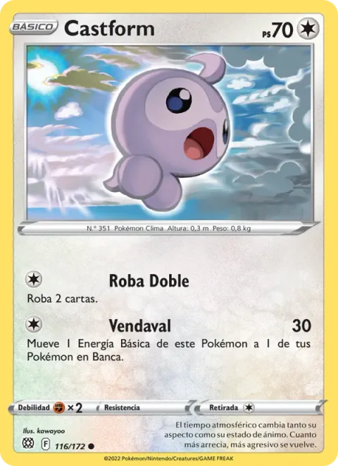 Castform [Double Draw | Hurricane]