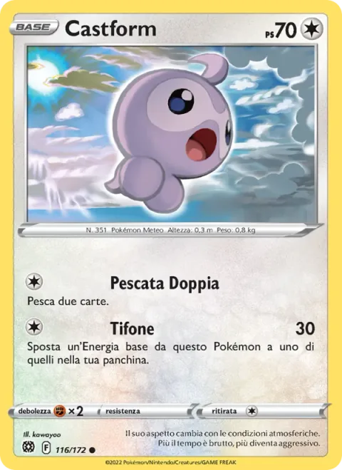 Castform [Double Draw | Hurricane]