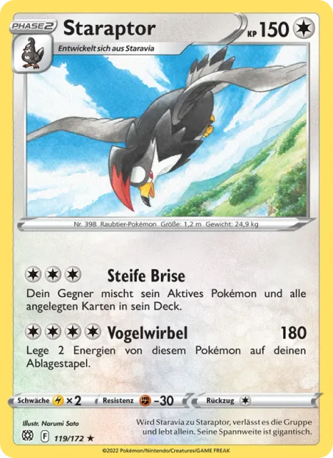 Staraptor [Strong Breeze | Spinning Bird]