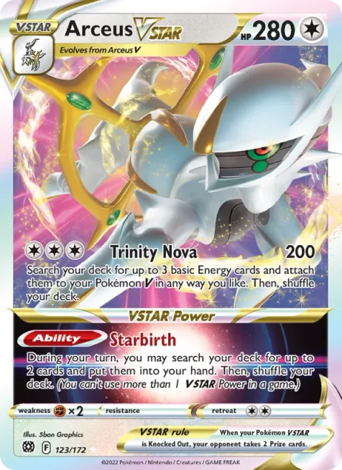 Arceus VSTAR [Trinity Nova | Starbirth]