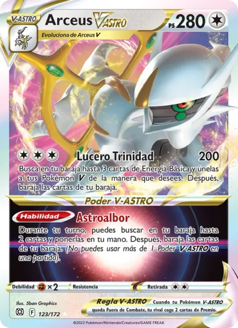 Arceus VSTAR [Trinity Nova | Starbirth]