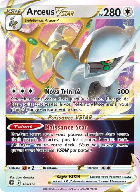 Arceus VSTAR [Trinity Nova | Starbirth]