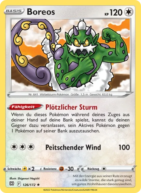 Tornadus [Sudden Cyclone | Blasting Wind]