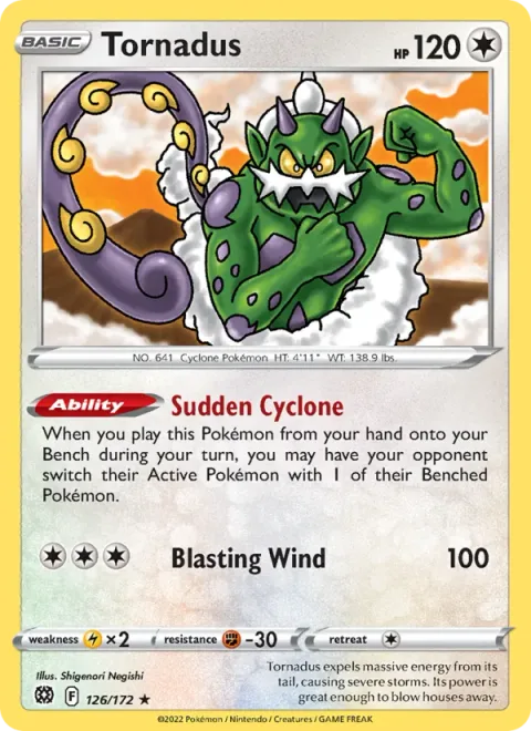 Tornadus [Sudden Cyclone | Blasting Wind]