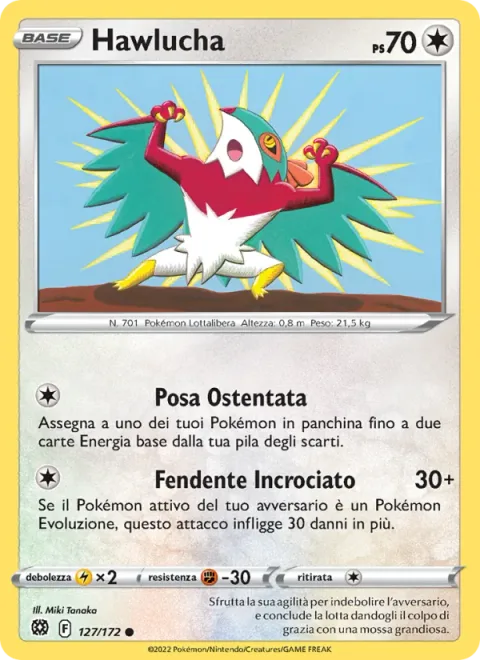 Hawlucha [Showboating Pose | Cross-Cut]