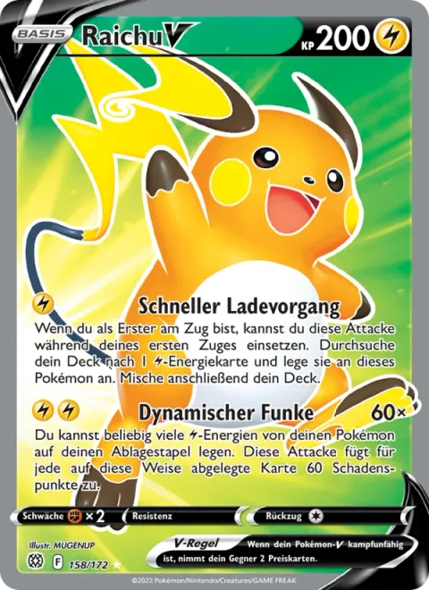 Raichu V [Fast Charge | Dynamic Spark]