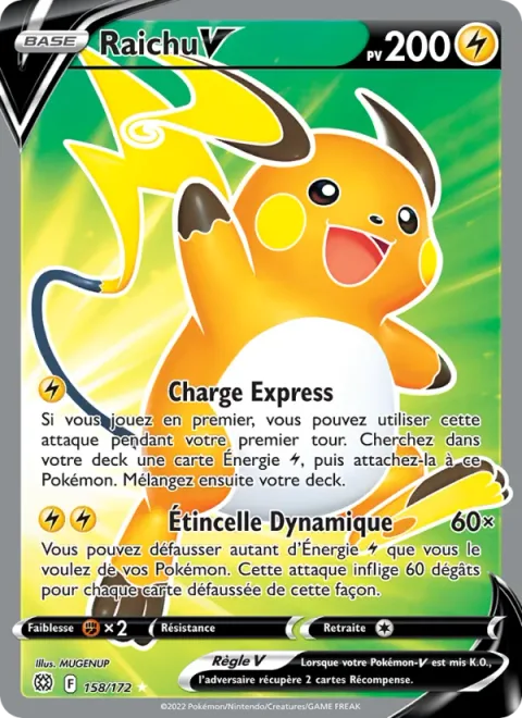 Raichu V [Fast Charge | Dynamic Spark]