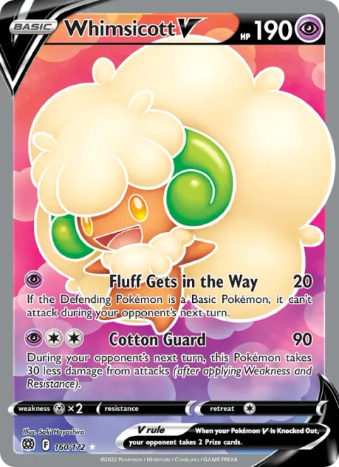 Whimsicott V [Fluff Gets in the Way | Cotton Guard]