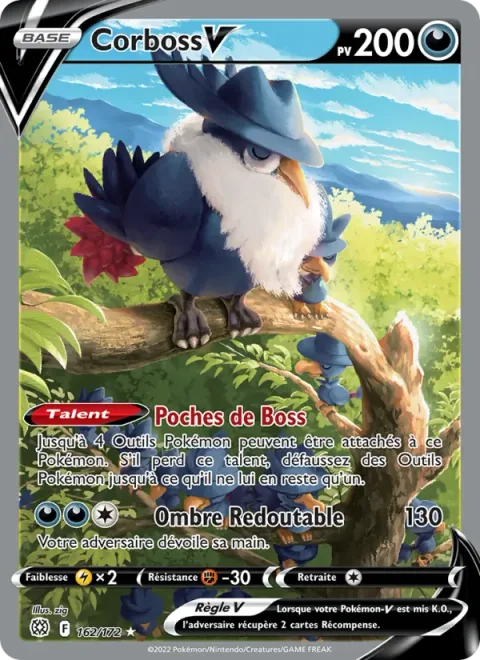 Honchkrow V [Boss Pockets | Fearsome Shadow]