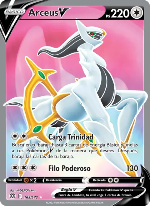 Arceus V [Trinity Charge | Power Edge]