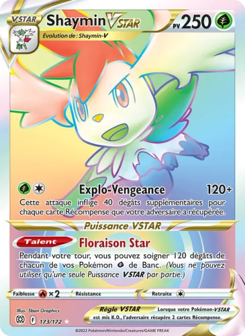 Shaymin VSTAR [Revenge Blast | Star Bloom]